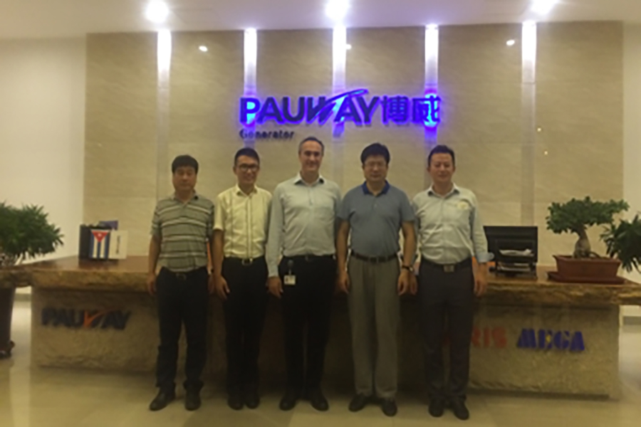 Caterpillar卡特彼勒（中國(guó)）投資有(yǒu)限公司主要(yào)領導來(lái)天津博威動力設備有(yǒu)限公司考察并洽談深入合作(zuò)